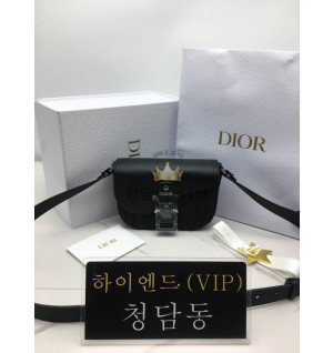디올 새들 플랩 메신저백 19.5cm (upgrade ver.)
