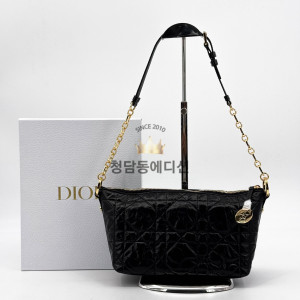 디올 Diorstar 체인 호보백 블랙 숄더백