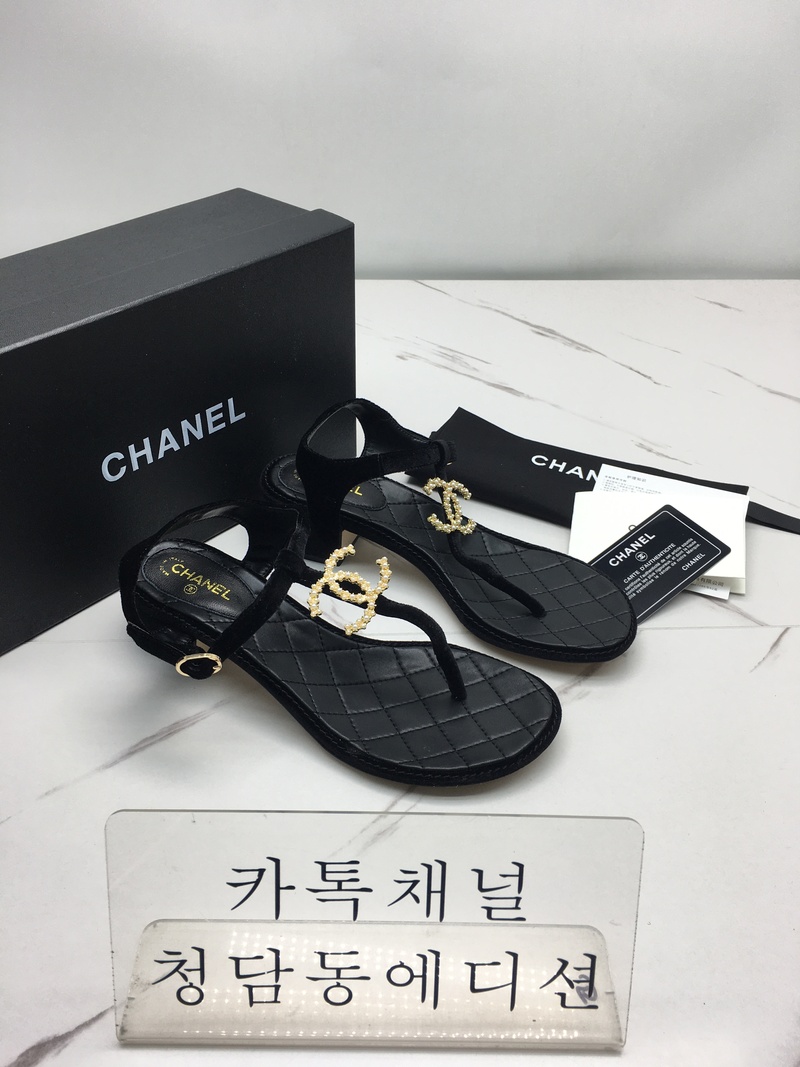 (1622017860) 샤넬 CC로고 샌들 사이즈:225/36 225사이즈추천