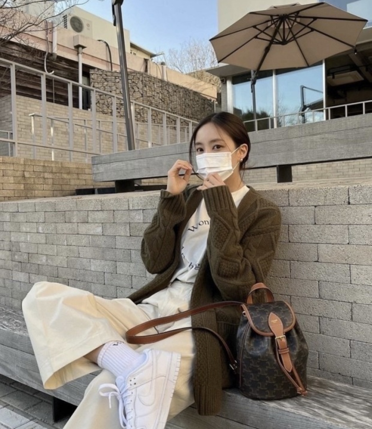 셀린느 카바스 미니 백팩