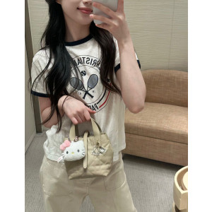 디올 뜨주흐 나노 버티컬 토트백 (컬러 파우더 베이지)