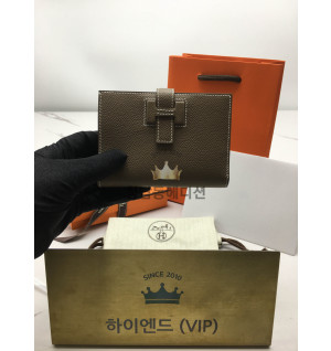 에르메스 뉴 H 파상 앱송 반지갑 올수공 (컬러 에토프)