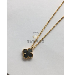 반클리프 앤 아펠 알함브라 목걸이 (스위트) (줄컬러 로즈골드) (V-gold소재)