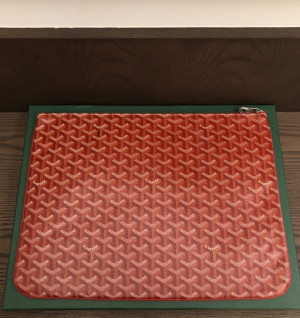 고야드 세나 클러치 MM /GM (컬러 레드)