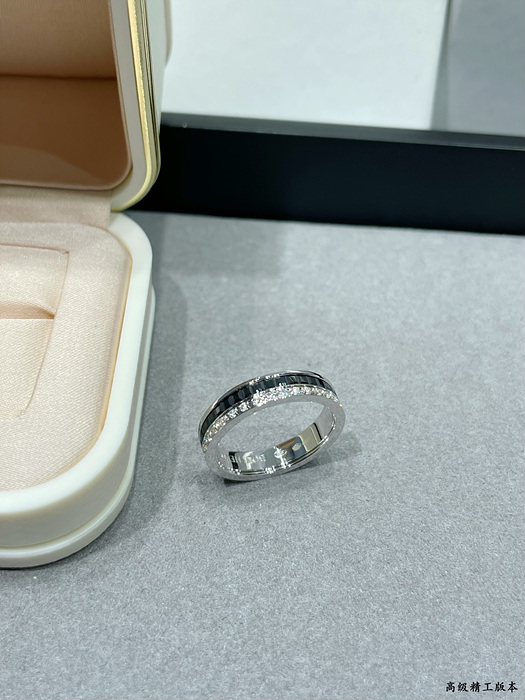 부쉐론 콰트로 더블 링 (컬러 골드, 화이트골드) (V-gold소재)