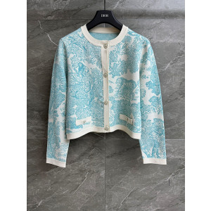 디올 가디건 (컬러 블루,핑크)