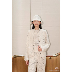 로로피아나 크로셰 니트 가디건