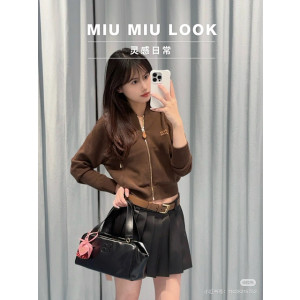 미우미우 집업 니트 가디건