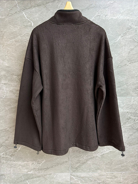 미우미우 플리스 후드 자켓