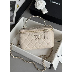 샤넬 23K 탑핸들 베니티 (스틸 토트백)