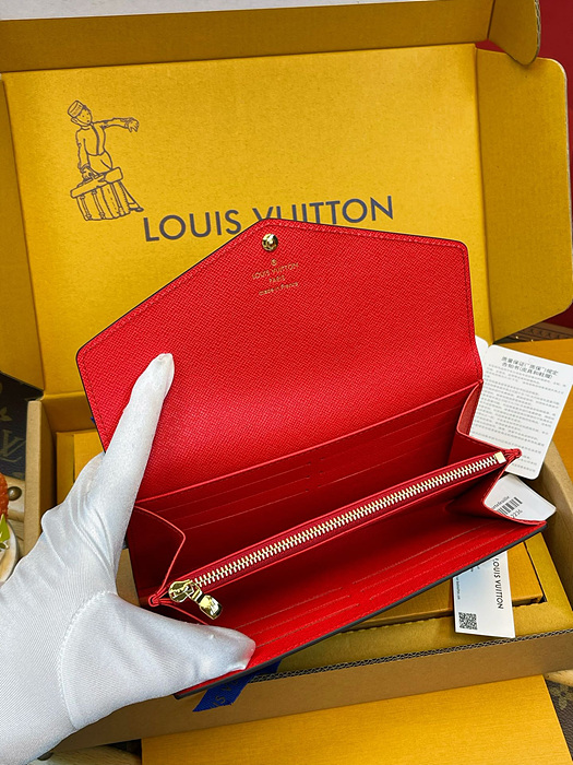 루이비통 사라 월릿 M62236 (내부 레드)
