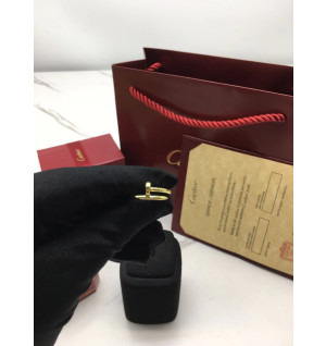 Ok(1653996847) 까르띠에 저스트앵끌루 링 못반지 컬러:옐로우골드 / 반지호수:7호 (마감불량)