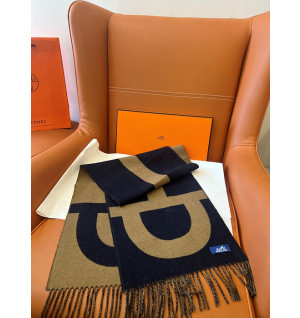 에르메스 H 카사크 그랜드모스 캐시미어 머플러