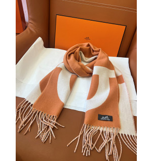 에르메스 H 카사크 그랜드모스 캐시미어 머플러