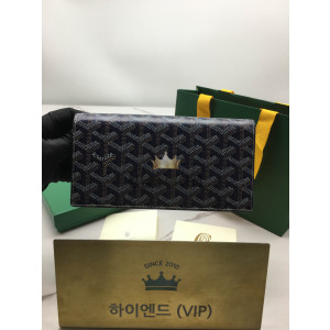 고야드 리슐리유 플랩 장지갑 (컬러 다크네이비)