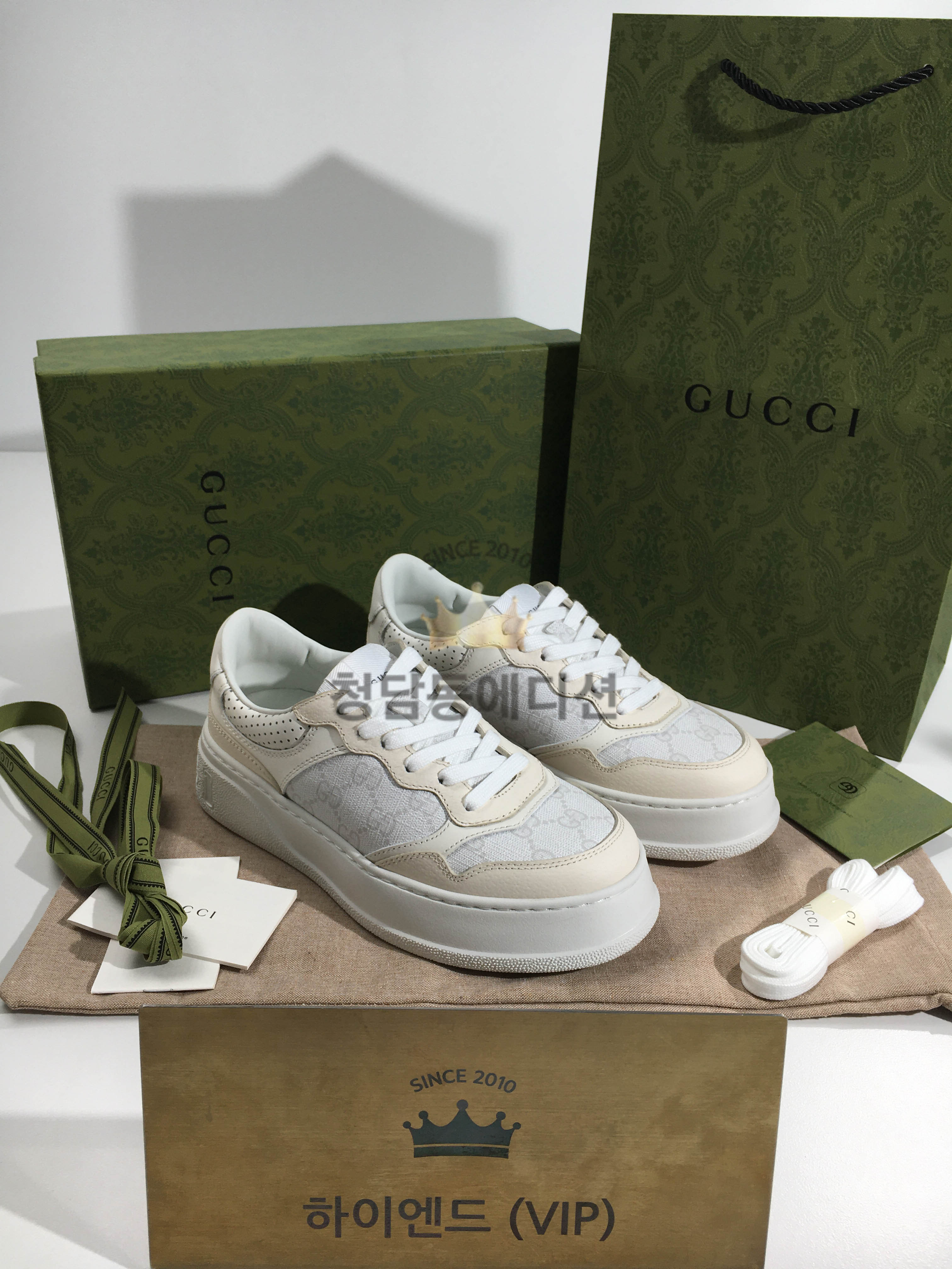 구찌 청키B GG 스니커즈 (남녀공용)