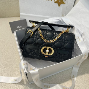 디올 졸리 스몰 탑 핸들백 (컬러 블랙) (upgrade ver.)