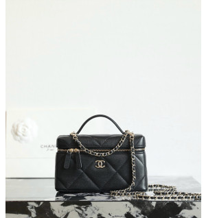 샤넬 25K 빅 퀼팅 탑핸들 베니티 체인백