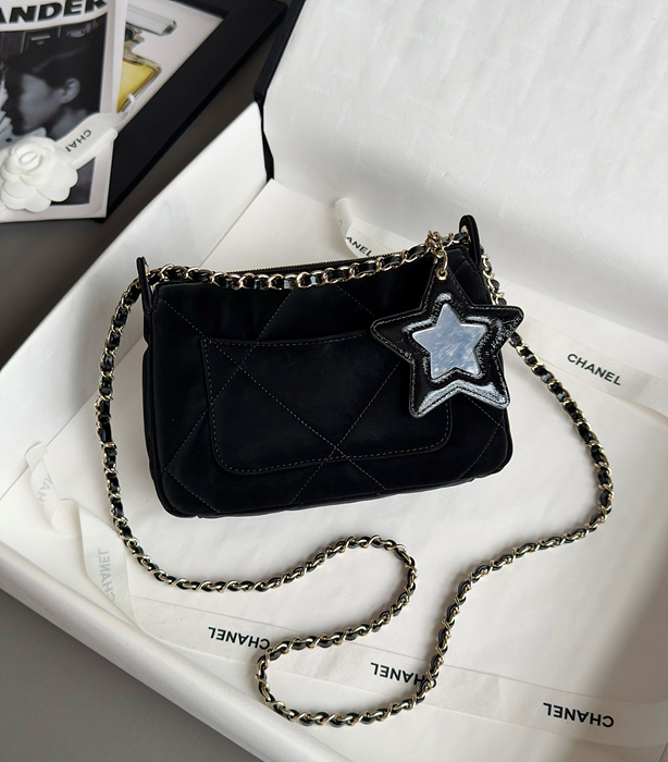샤넬 25N 코코네쥬 별참 체인달린 미니백