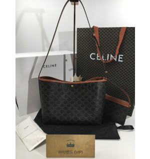 셀린느 소프트 트리오페 쇼퍼백 123912