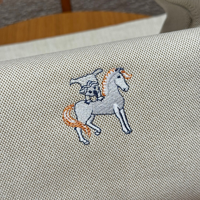 에르메스 브리드어브랙 파우치 GM