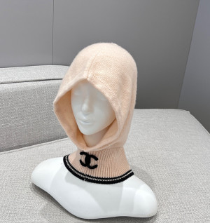 샤넬 CC 로고 후드 바라클라바