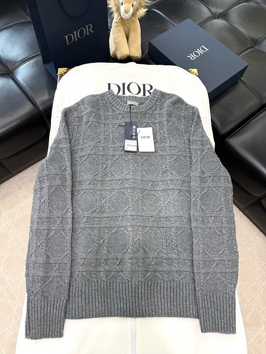 (1736985588）디올 아이콘스 까나쥬 스웨터 (남성용) 사이즈:XL