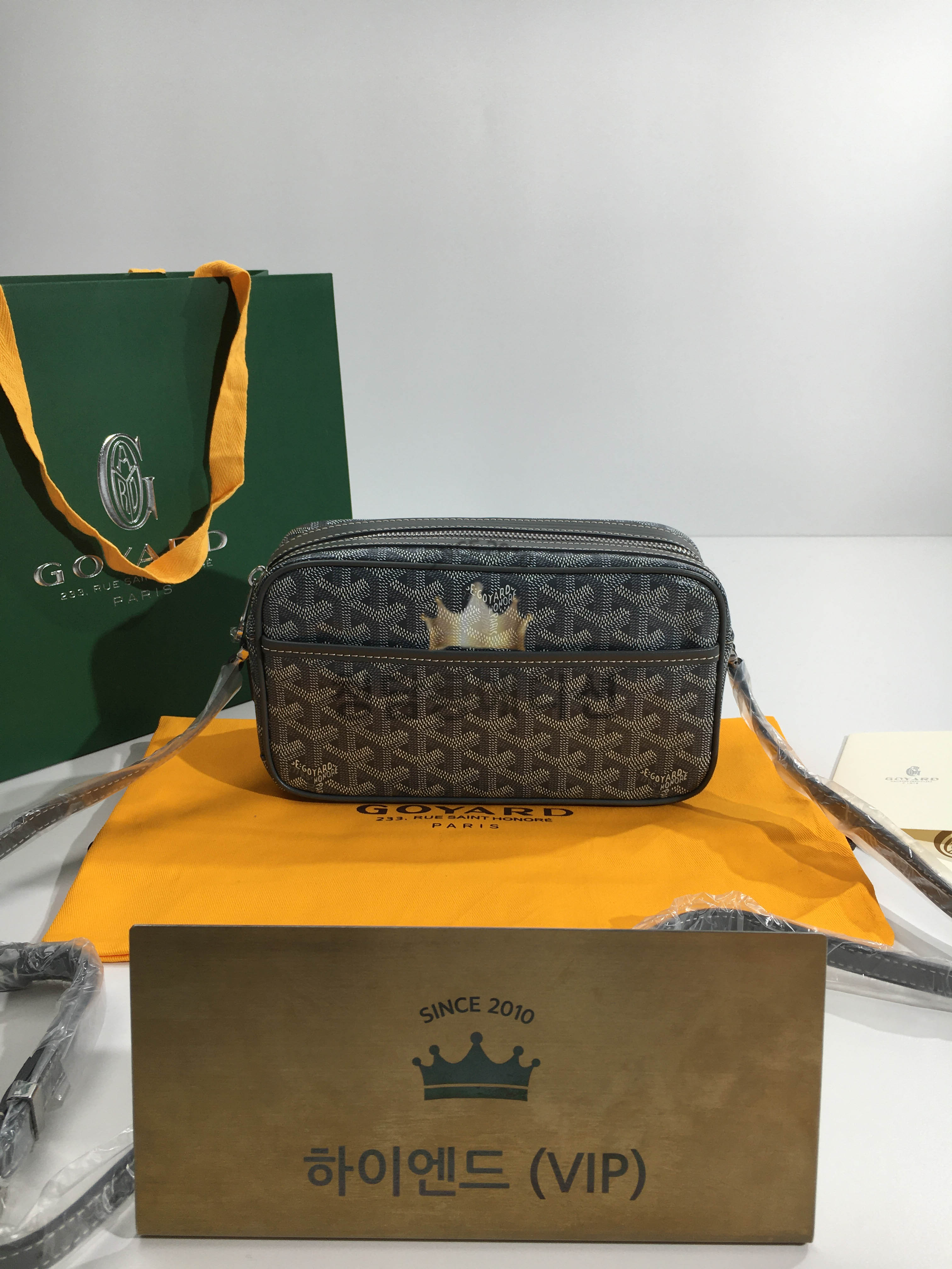 고야드 카페르 카메라백 (컬러 그레이)