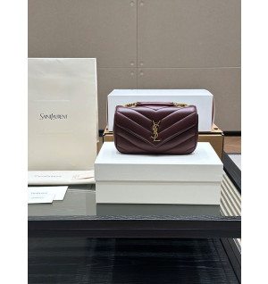 생로랑 루루백 램스킨 스몰