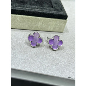 반클 알함브라 빈티지 이어링 귀걸이 (컬러 퍼플)