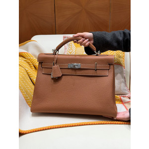 에르메스 켈리 맥시 42 (컬러 골드)