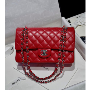 샤넬 클래식백 램스킨 미디움 25.5cm