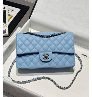 샤넬 클래식백 작은 캐비어스킨 미디움 25.5cm