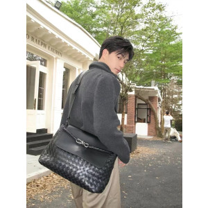 보테가베네타 미디엄 안디아모 메신저 807715 (컬러 블랙)